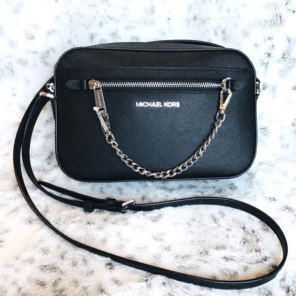 MICHAEL KORS Jet Set Saffiano Crossbody Bag  NWOT